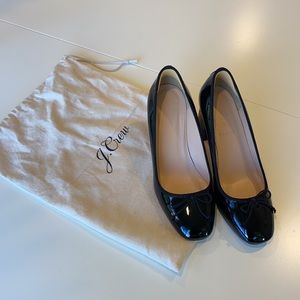 Patent Leather J Crew Heels